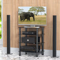 4-tier Glass Media TV Stand V424979
