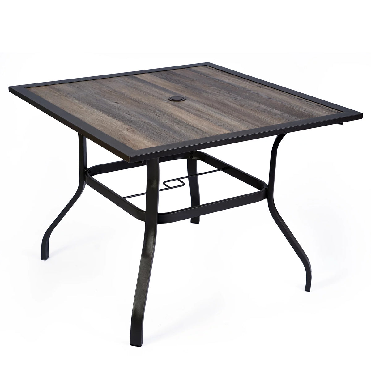Outdoor Patio Dining Table 37" x 37" Brown N57305