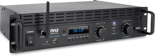 1000 Watt 2-Channel Bluetooth Power Amplifier J60512