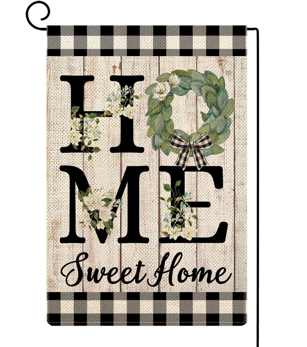 Magnolia Burlap Garden Flag D483