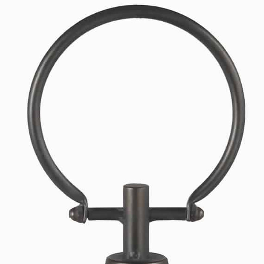 Bronze Metal Glass Candle Lantern V586044