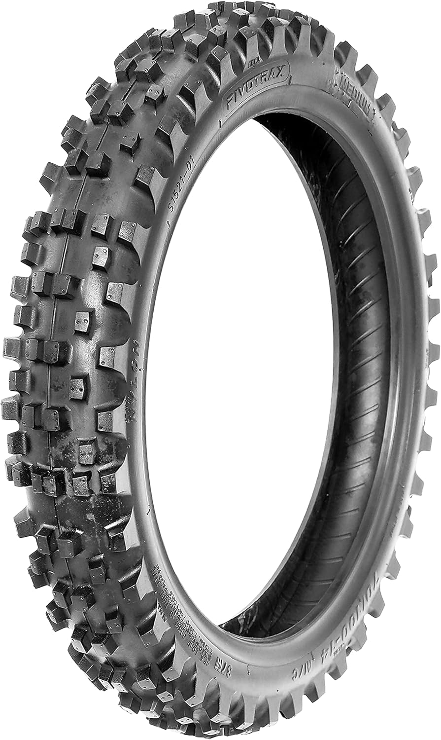 Mini Dirt Bike Tire 70/100-14 Offroad Intermediate Pack of 2 J617171