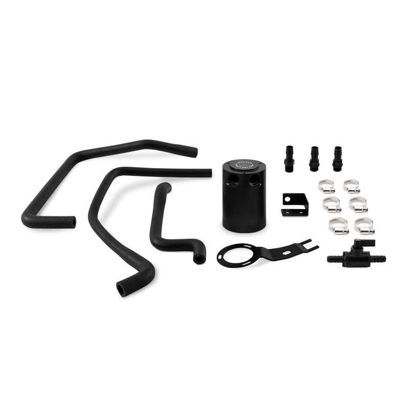 Black Baffled Oil Catch Can Kit Y150100