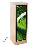 43" Digital LED Pedestal with Storage Cabinet M6270