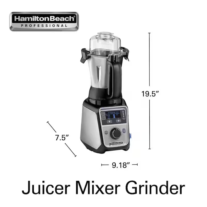 13-Speed Stainless Steel Countertop Blender with 3 Jars O150911