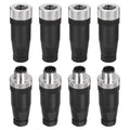 5 Pin M12 Waterproof IP67 Circular Connector 4 Set B89412