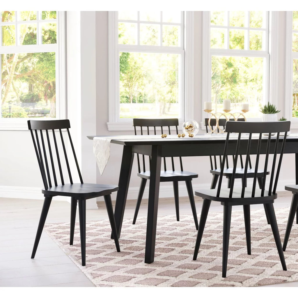 Black Dining Chair Set of 2 M792696