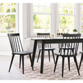 Black Dining Chair Set of 2 M792696
