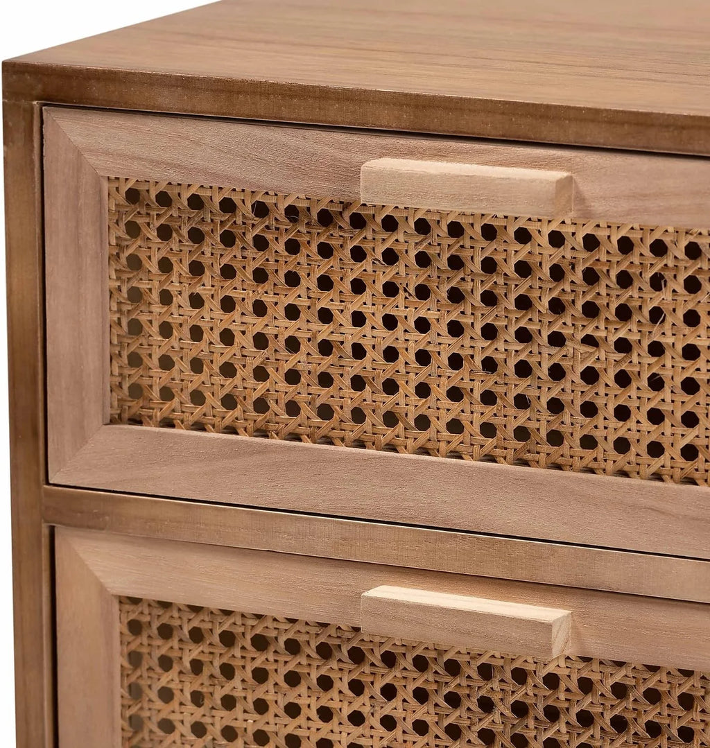 26-Inch High 3-Drawer Nightstand D655