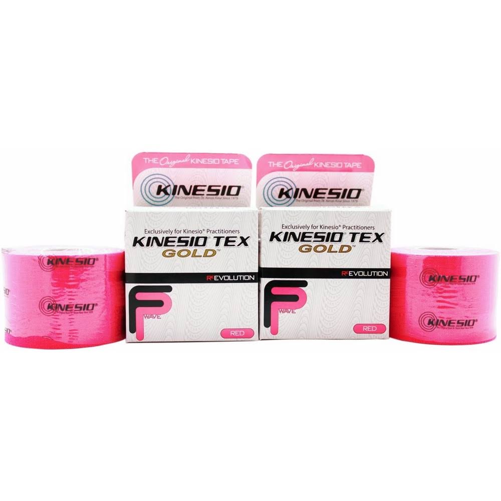 Kinesiology Tape 2 Pack Red 2 in. N6437