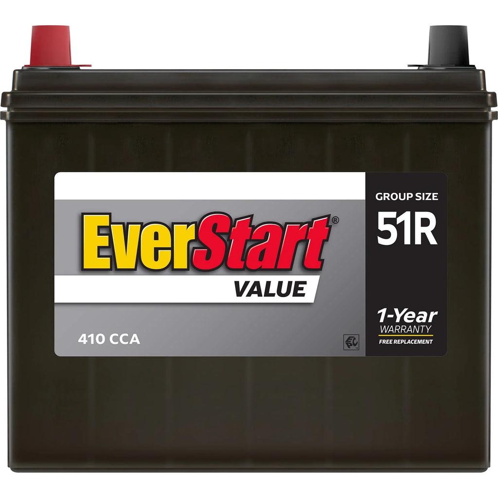 Lead Acid Automotive Battery Group Size 51R 12 Volt 410 CCA U24229