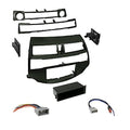 Double Single DIN Radio Install Dash Kit with Wire Harness O2545
