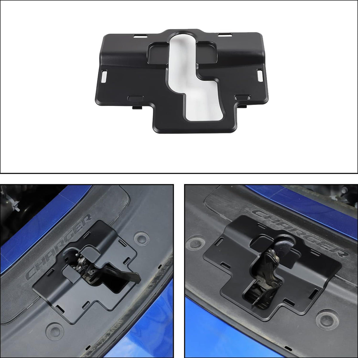 Engine Hood Lock Trim Dust-Proof Protection Gap Cover U656784