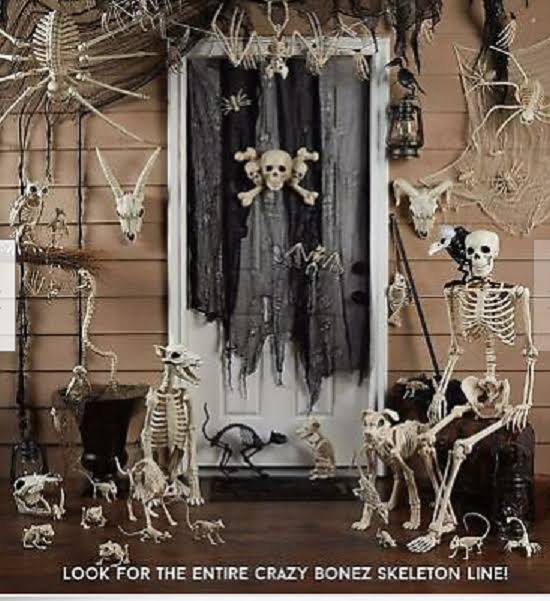 Werewolf Skeleton Halloween Decoration X2898