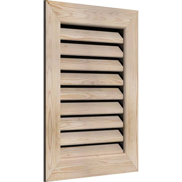 Unfinished Vertical Gable Vent O942820