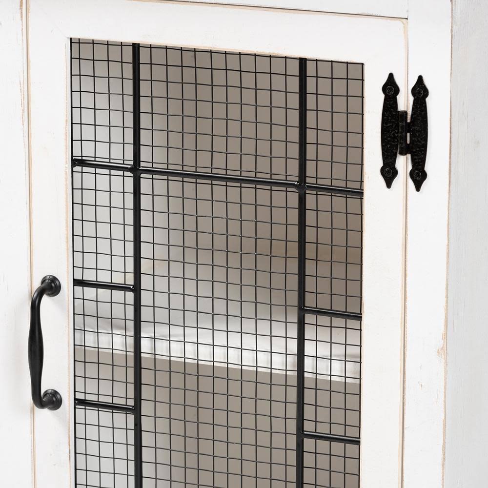 White Oak Brown 3-Drawer Wood Storage Cabinet V7842