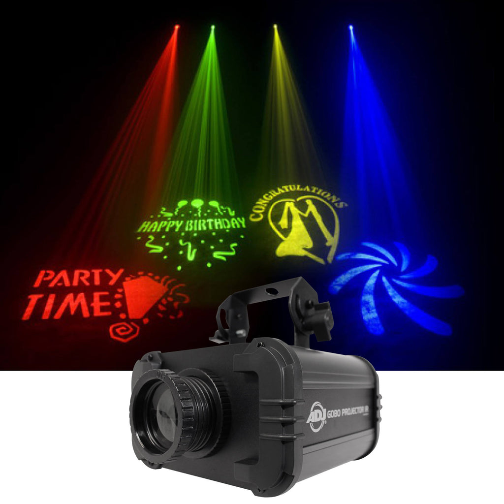 LED Gobo Projector Light with 4 Colors 4 Patterns U8781
