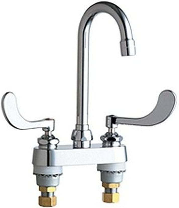 Deck Mounted Gooseneck Faucet, Chrome T605