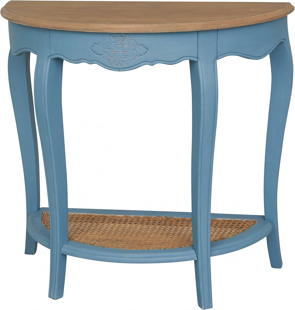 2-Tier Half-Moon Console Table Y72247
