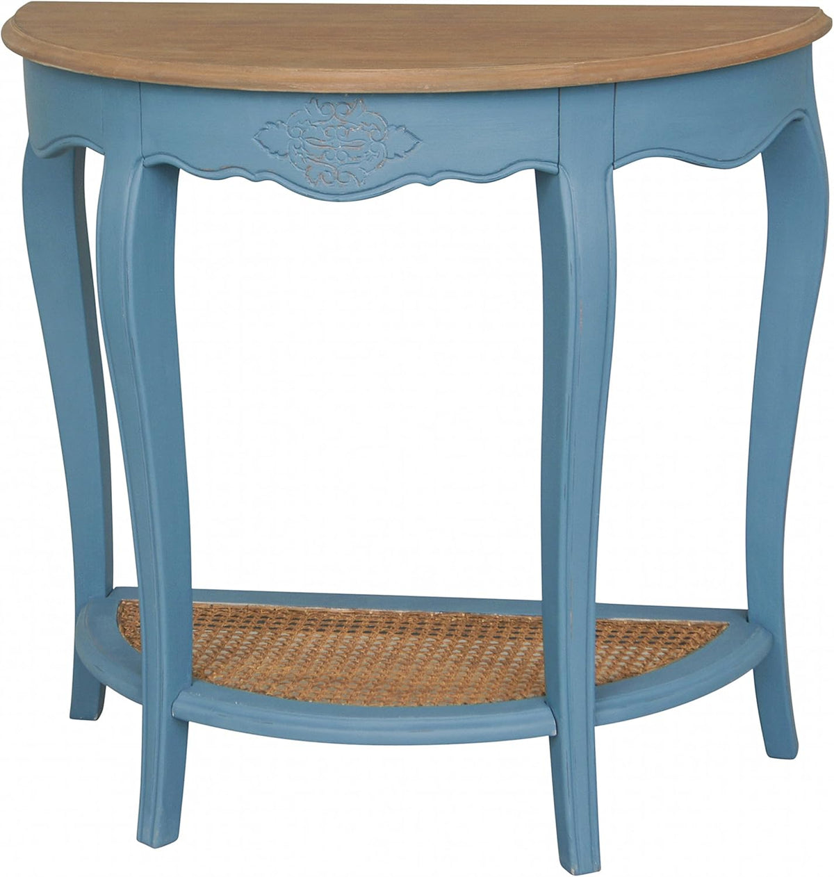 2-Tier Half-Moon Console Table Y72247