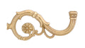 Cast Brass Lamp or Fixture Arm H522