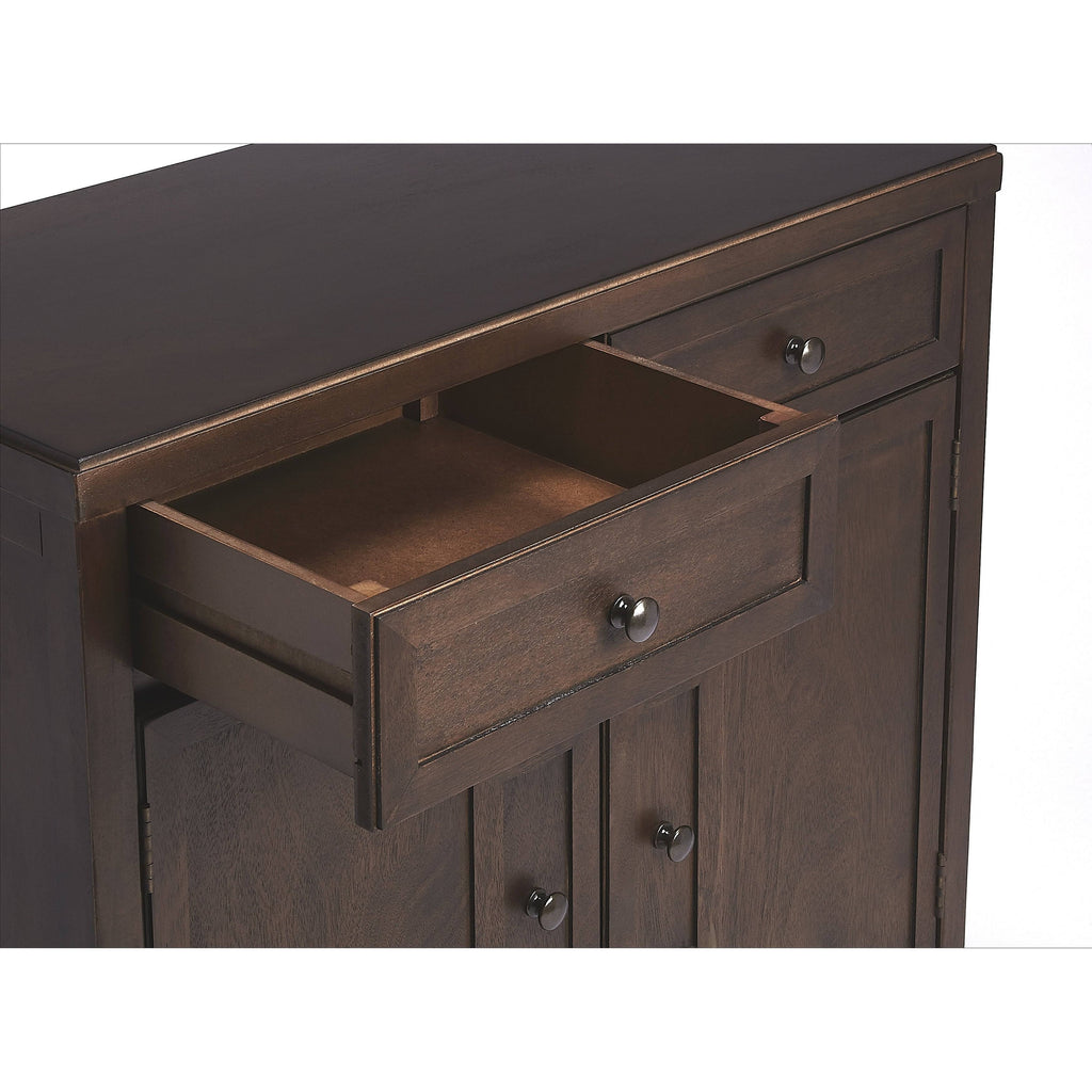 Natural Wood Console Cabinet O270