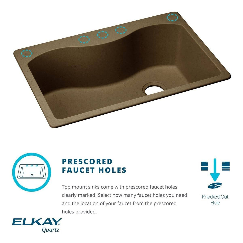 33-in Double-Bowl Drop-in Sink G605