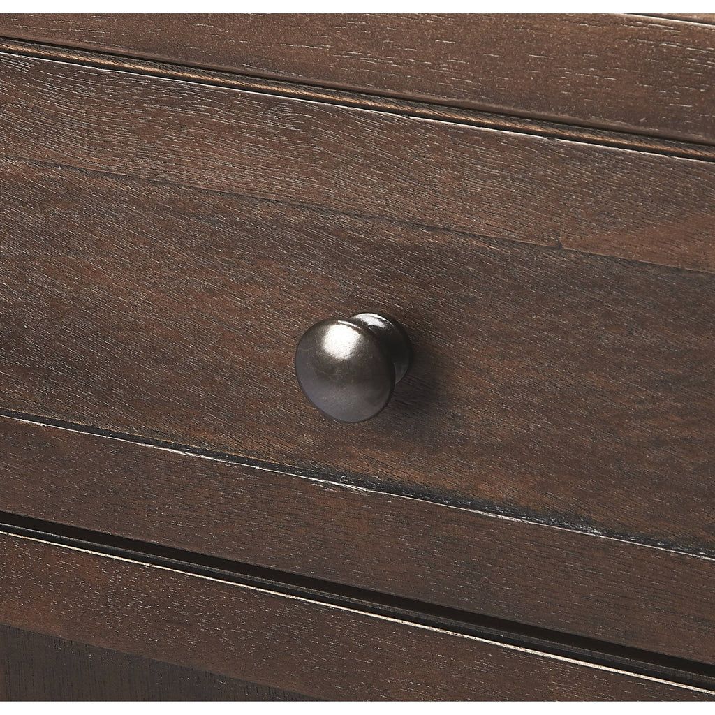 Natural Wood Console Cabinet O270