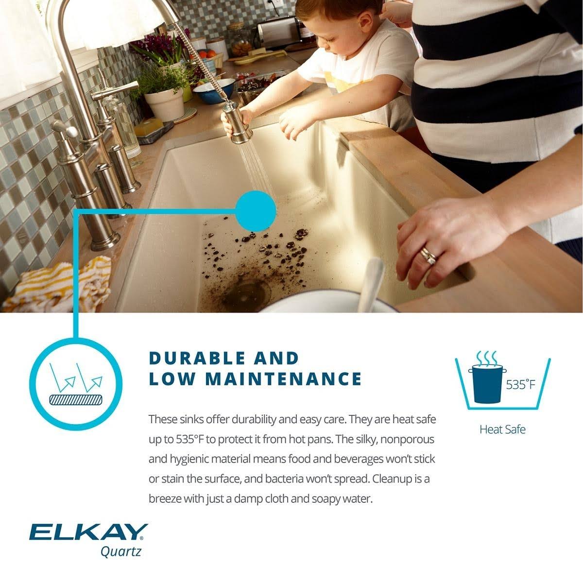 33-in Double-Bowl Drop-in Sink G605