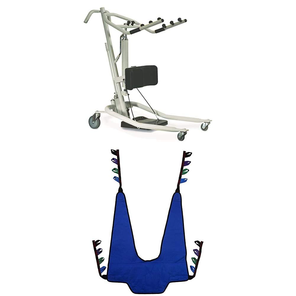 Hydraulic Stand-Up Patient Lift with Standing Sling O7353