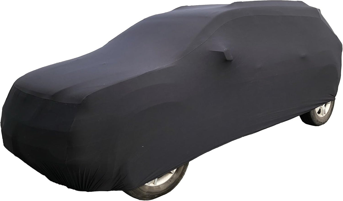 Weatherproof Car Cover with Cable Lock, Bag & Wind Straps P962228