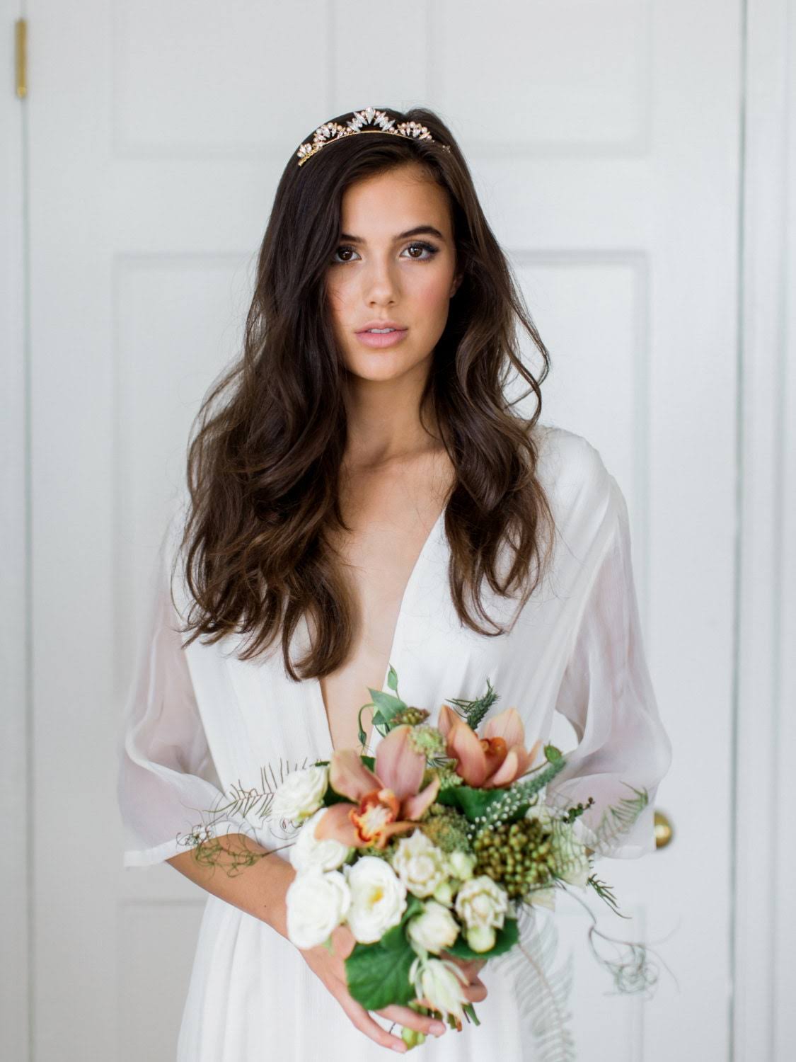 Crystal Pearl Bridal Comb R89482