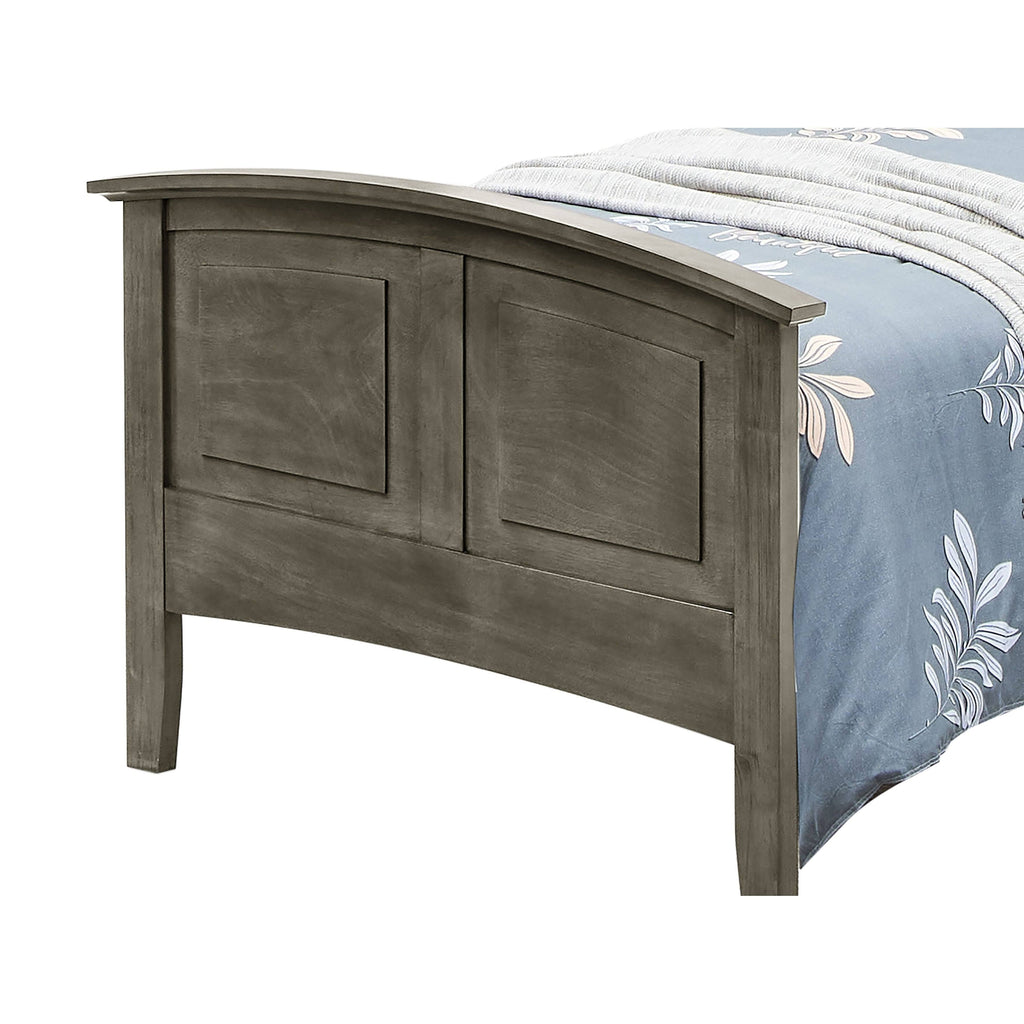 Full Panel Bed in Cappuccino M296
