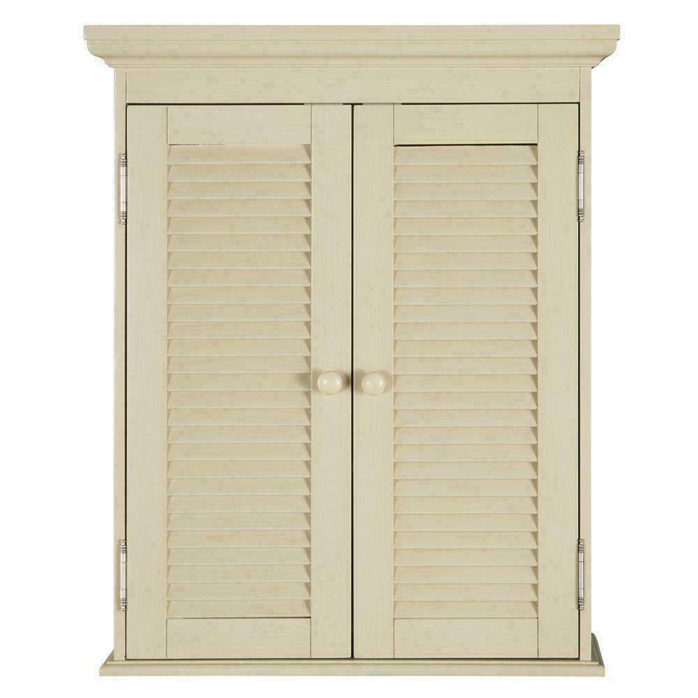 Antique White Wall Cabinet Y8061