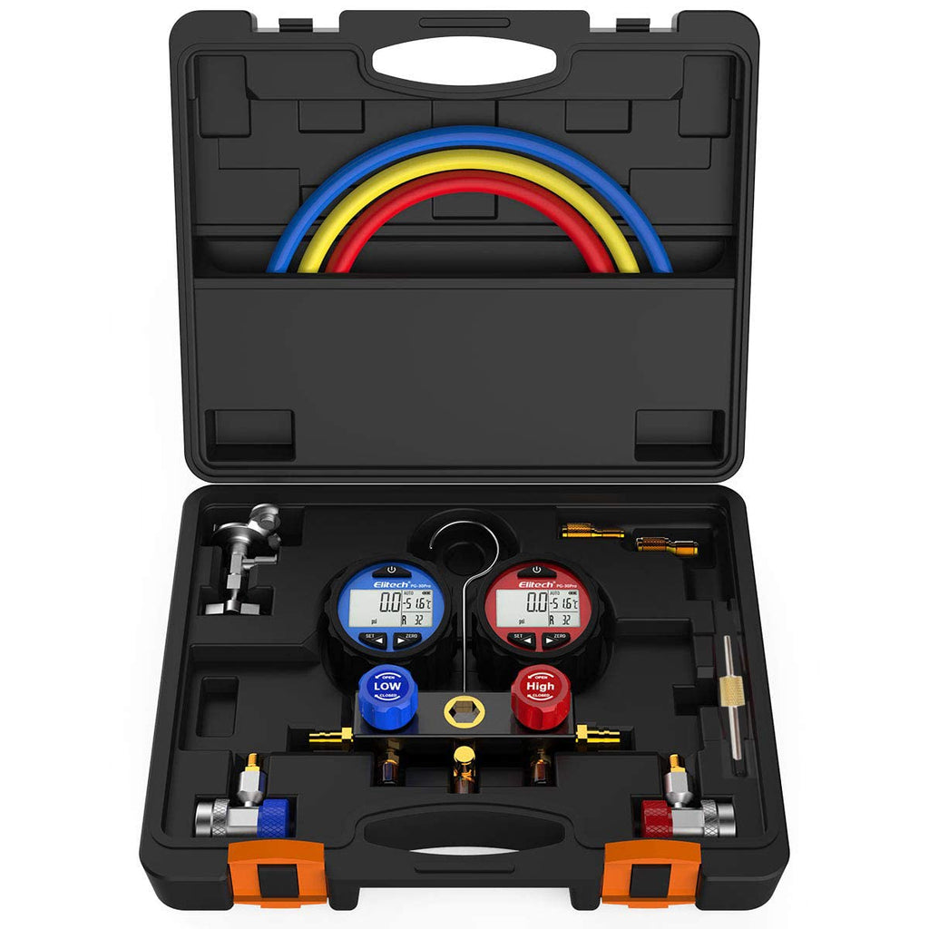 AC Manifold Gauge Set with Hoses and Carrying Case C783799