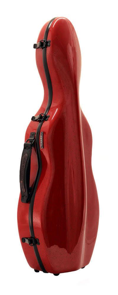 Red 4/4 Fiberglass Violin Case H741004