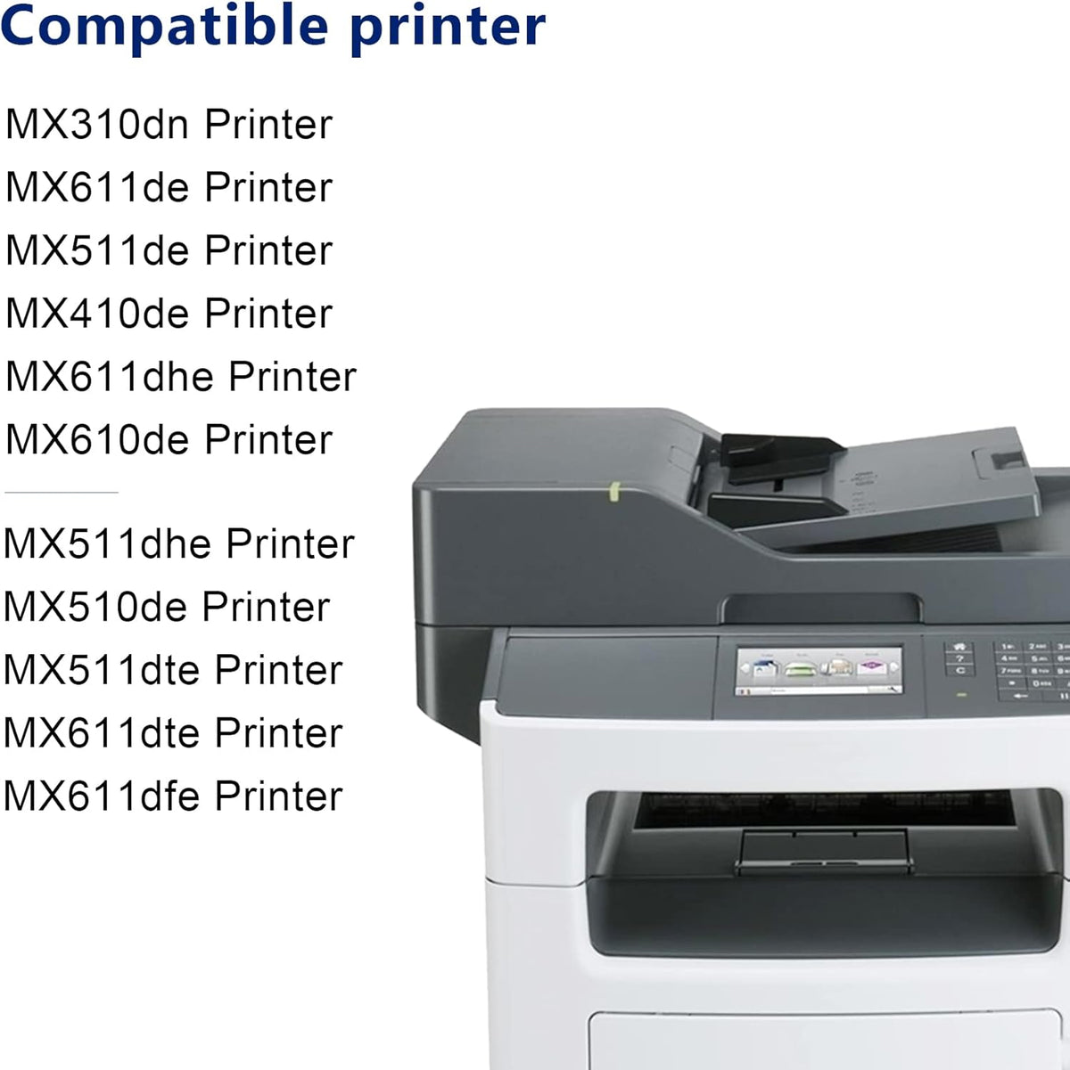 Black Compatible Toner Cartridges 3 Pack B15457