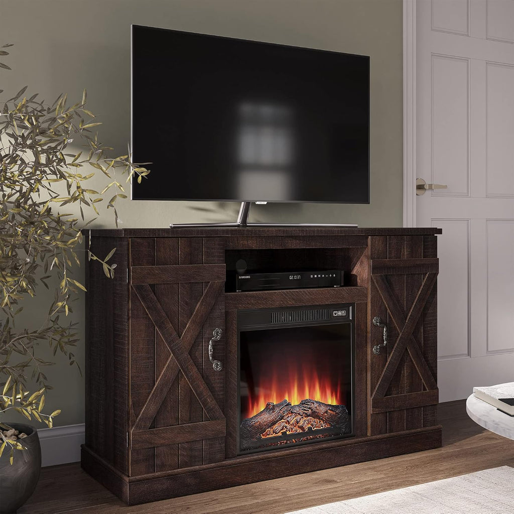 47 Inch Electric Fireplace TV Stand R428587