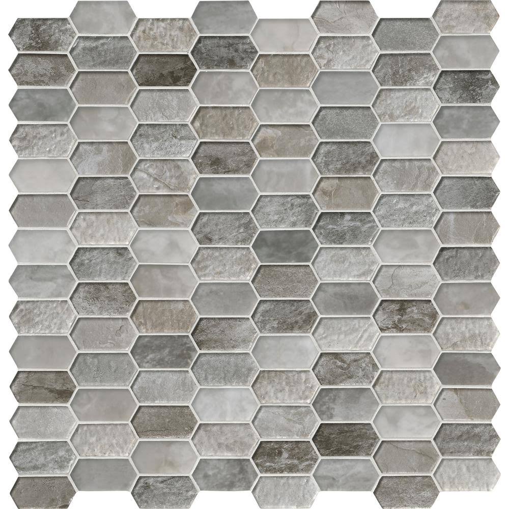 Glass Mesh-Mounted Mosaic Tile Y1379