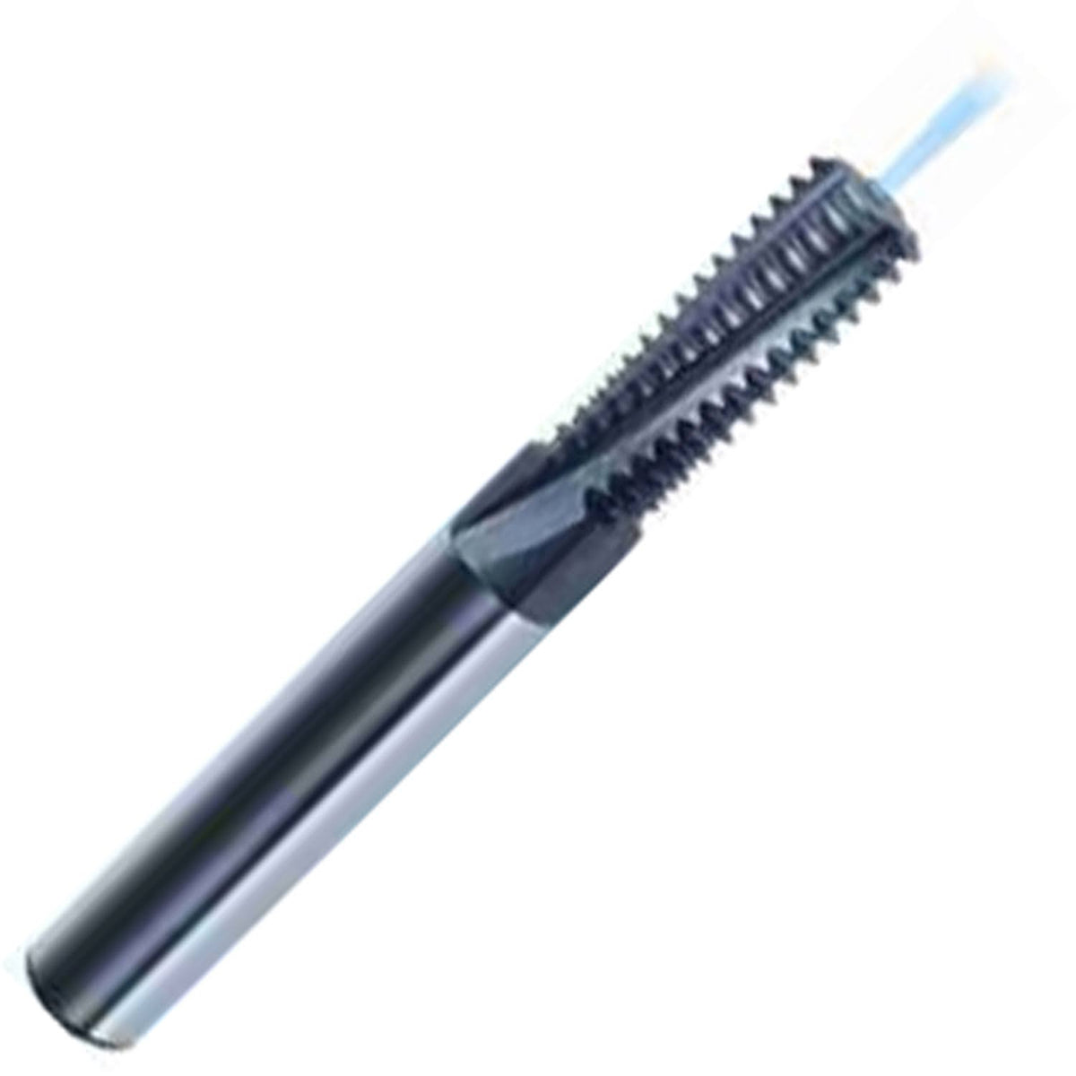 M20 x 2.50 Spiral Flute Carbide Thread Mill, 4 Flutes, TiCN Coated A92646