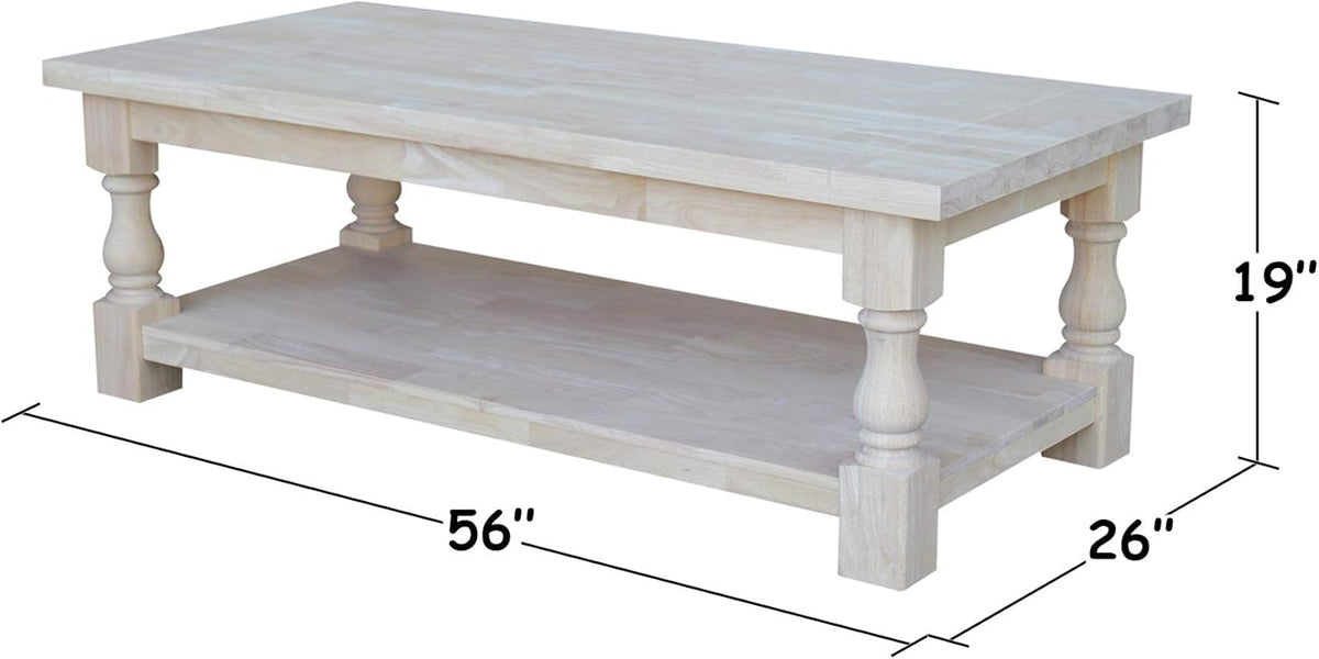 51 by 23-Inch Coffee Table U127153