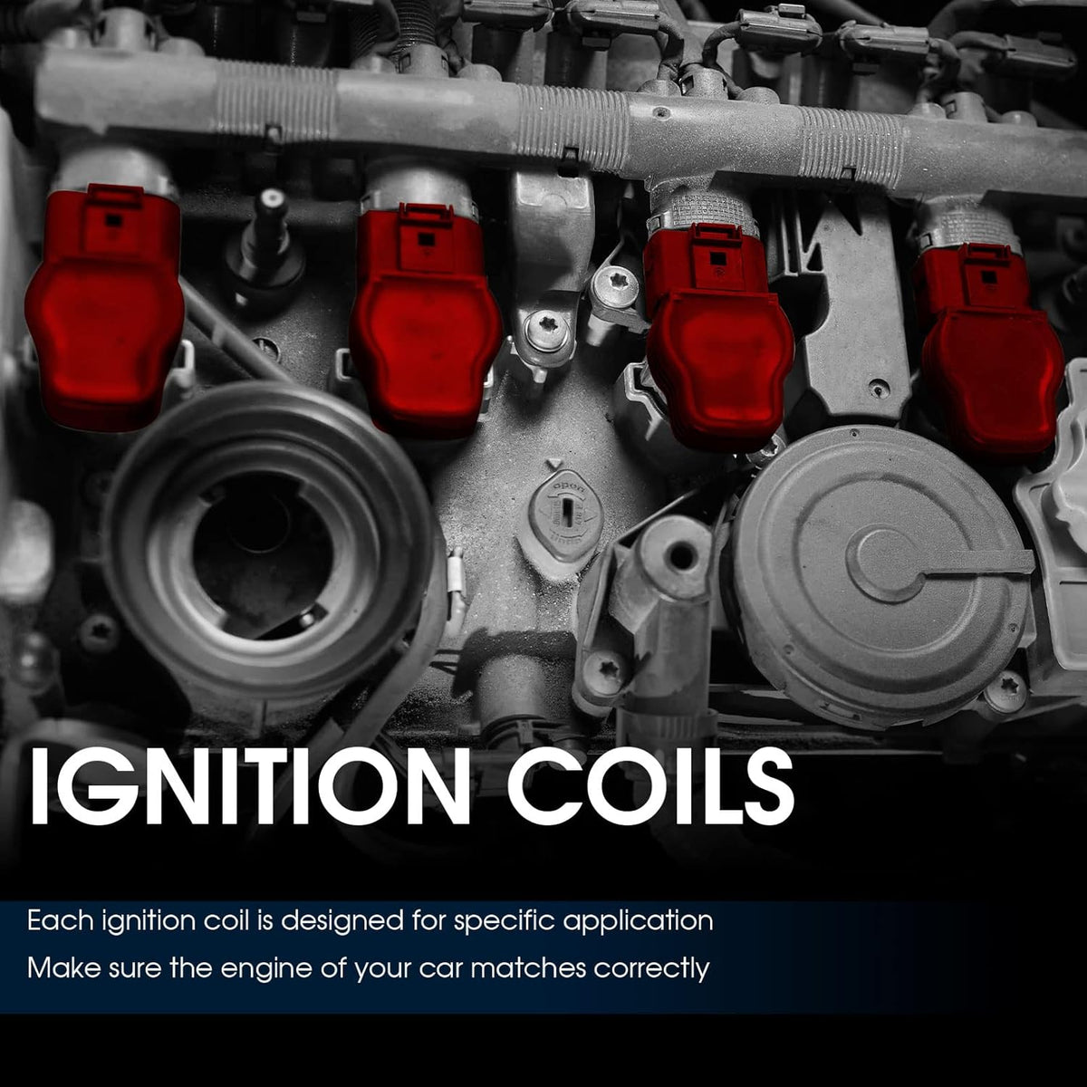 Set of 6 Ignition Coils E696