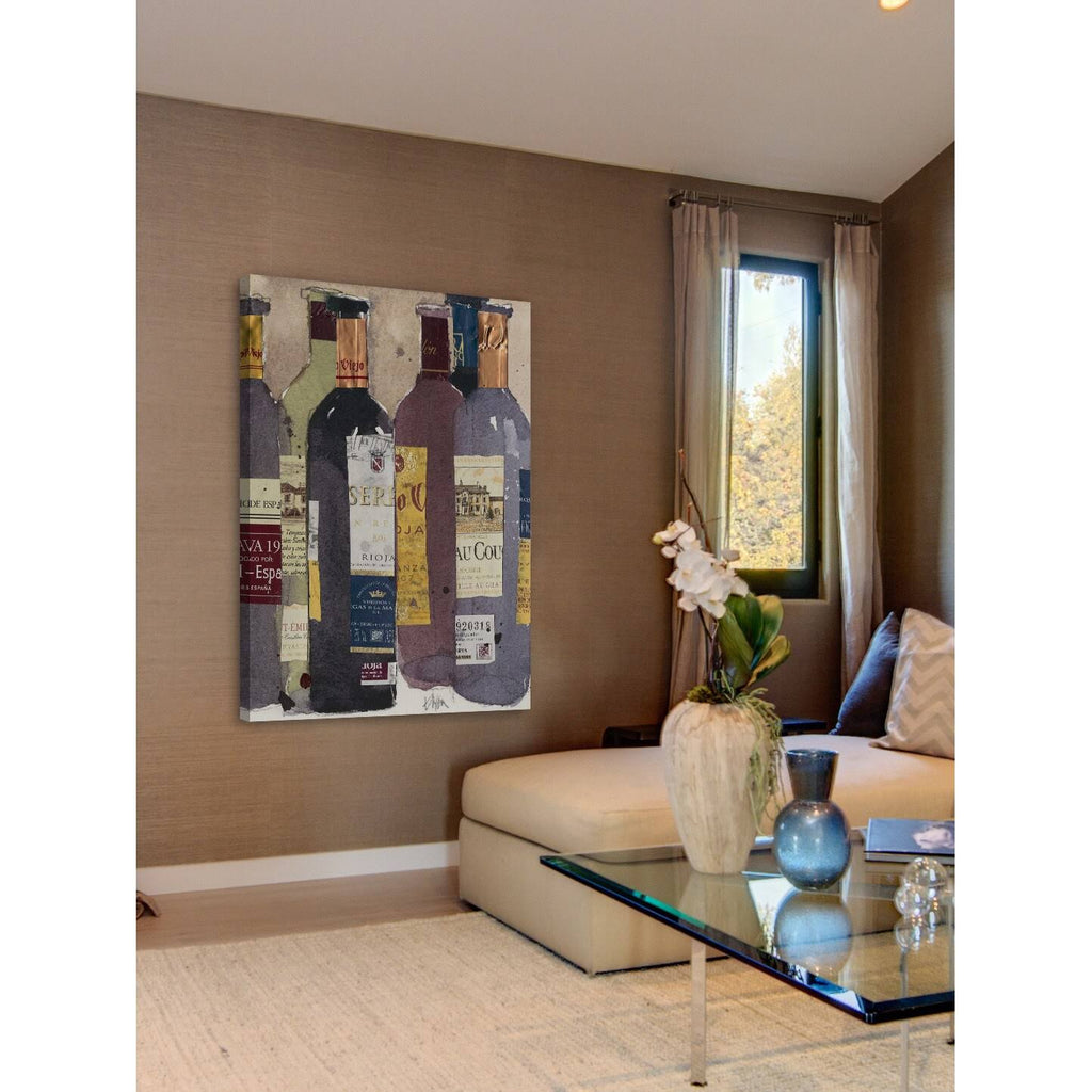 Purple 16 x 24 Canvas Painting Print D85885