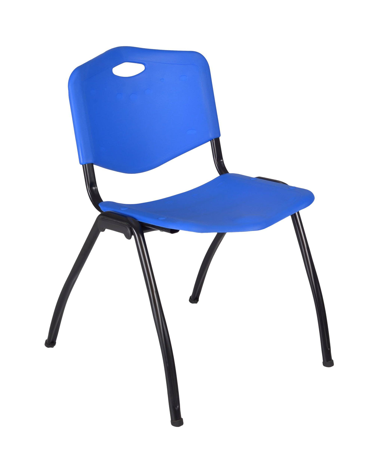 Round Breakroom Table & Stack Chairs C602574