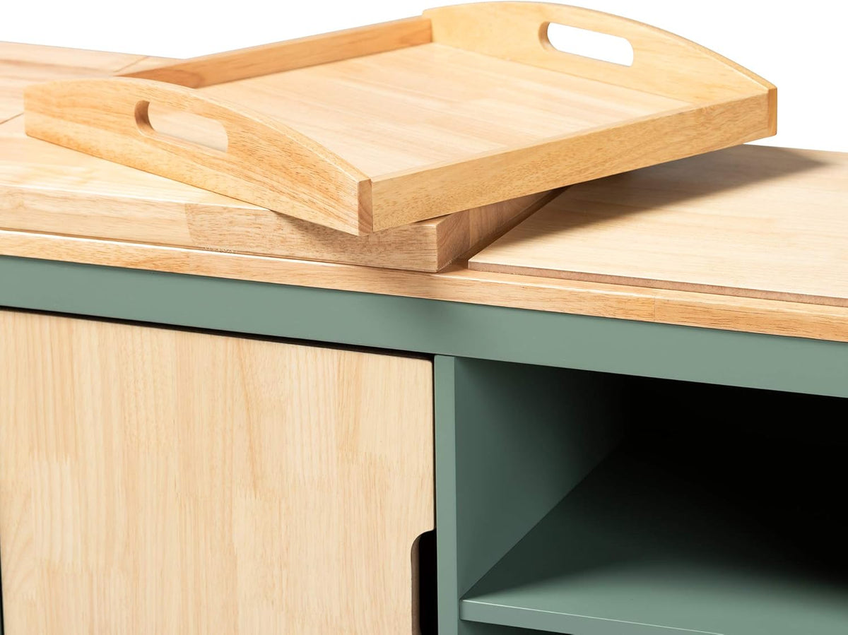 Green/Natural Trolleys and Carts W977768