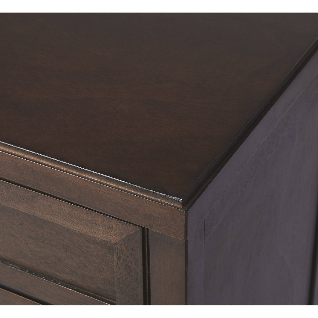 Natural Wood Console Cabinet O270