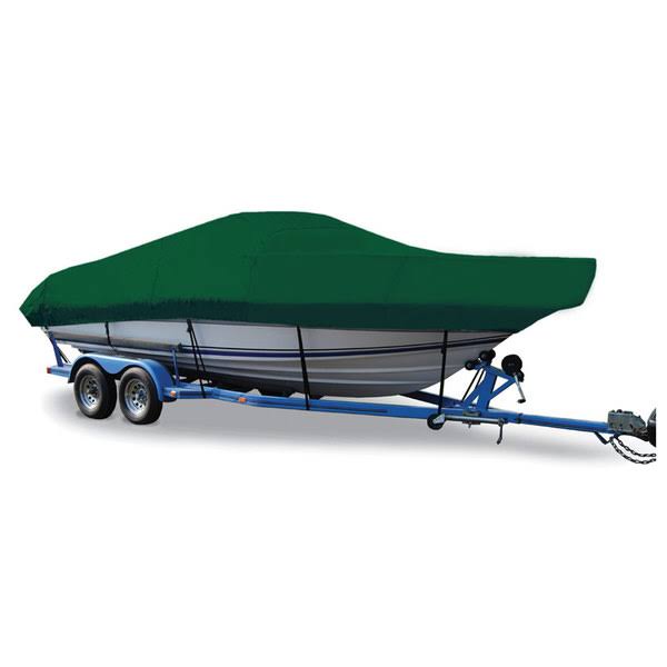 Semi-Custom Boat Cover for Walk-Around Cuddy Cabin Boats with Outboard Motor Y1241