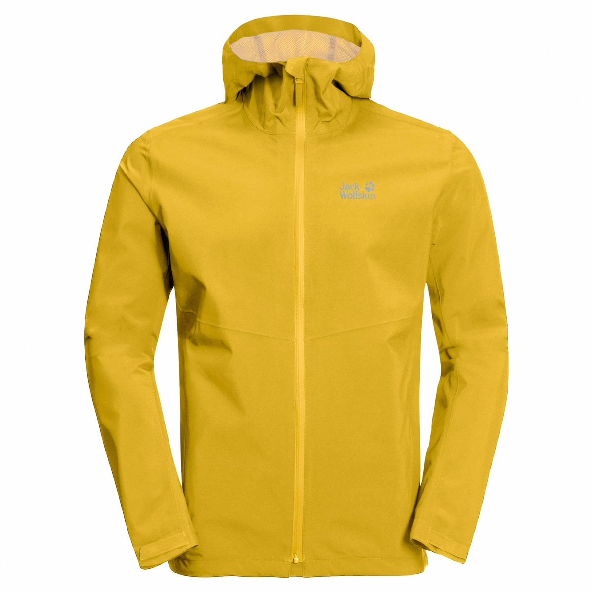 Yellow Waterproof Shell Men Casual Jacket A778060