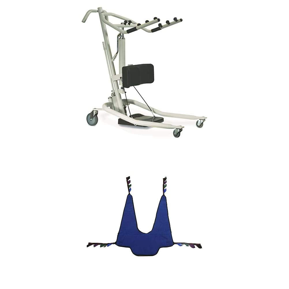 Hydraulic Stand-Up Patient Lift with Standing Sling O7353
