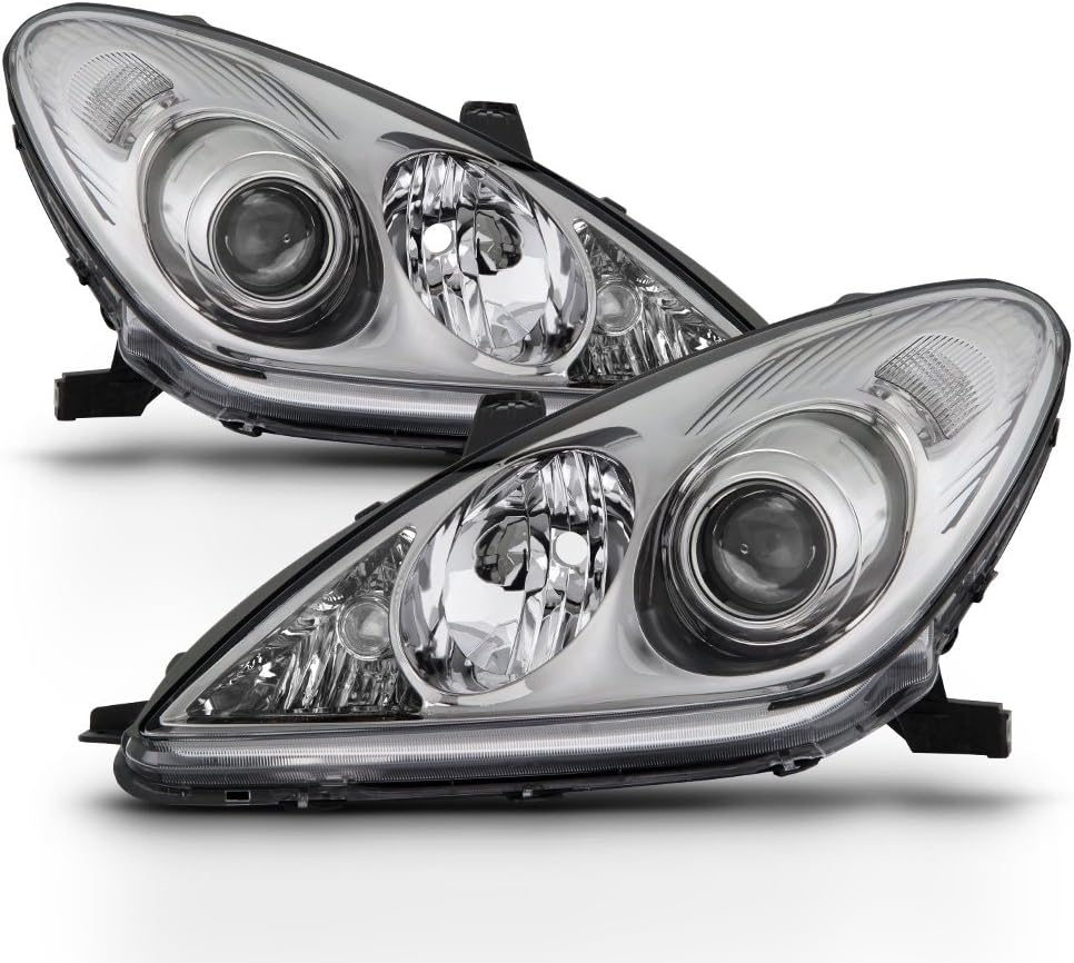 2005-2006 Lexus ES330 Headlights Headlamps Replacement Driver + Passenger Side M5848